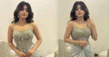 নতুন রূপে নজর কাড়লেন তাহসানপত্নী রোজা