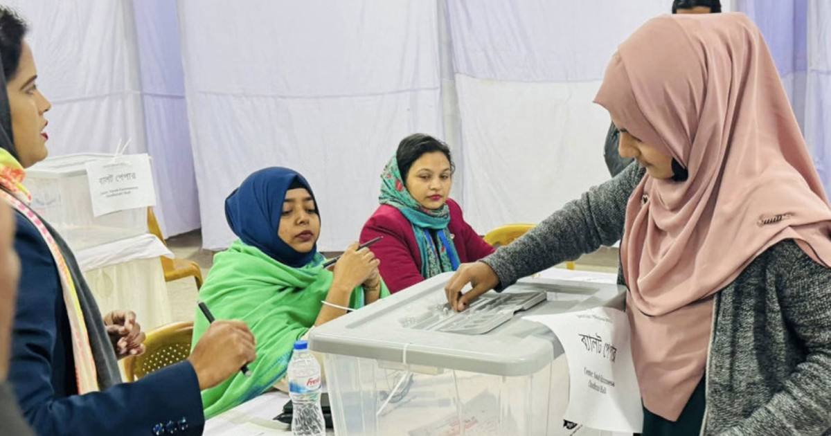 জকসু নির্বাচনে ভোটগ্রহণ শেষ, এবার গণনা