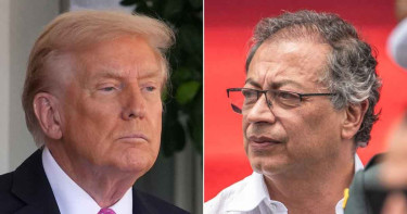 ট্রাম্পের হুমকির মুখে প্রয়োজনে অস্ত্র তুলে নেওয়ার ঘোষণা কলম্বিয়ার প্রেসিডেন্টের