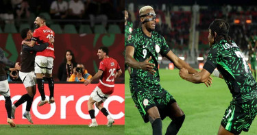 সালাহর দুর্দান্ত গোলের রাতে কোয়ার্টার ফাইনালে মিসর-নাইজেরিয়া