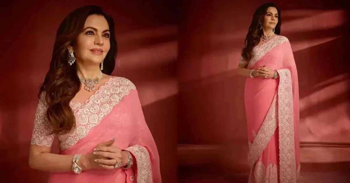 নীতা আম্বানির ভিনটেজ লুক, নজর কাড়লেন নেটিজেনদের