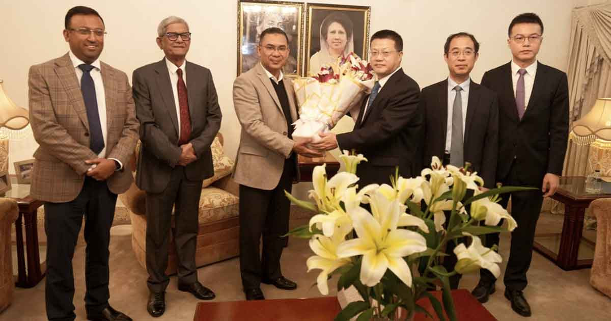 তারেক রহমানের সঙ্গে চীনা রাষ্ট্রদূতের সাক্ষাৎ