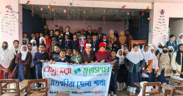 সাতক্ষীরায় শিশু-শিক্ষার্থীদের শীতকালীন স্বাস্থ্য সচেতনতা বিষয়ক আলোচনা সভা