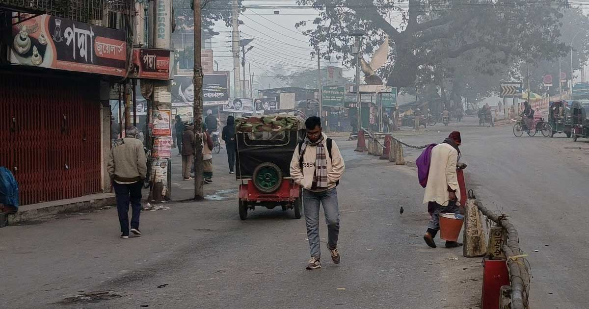 টানা তিন দিন ধরে চুয়াডাঙ্গায় মাঝারি শৈত্যপ্রবাহ