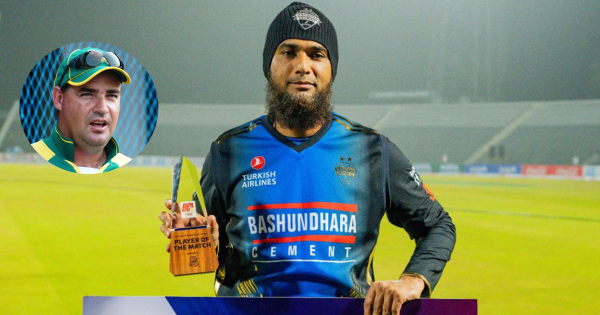 মাহমুদউল্লাহকে নিয়ে প্রশংসায় পঞ্চমুখ কোচ আর্থার