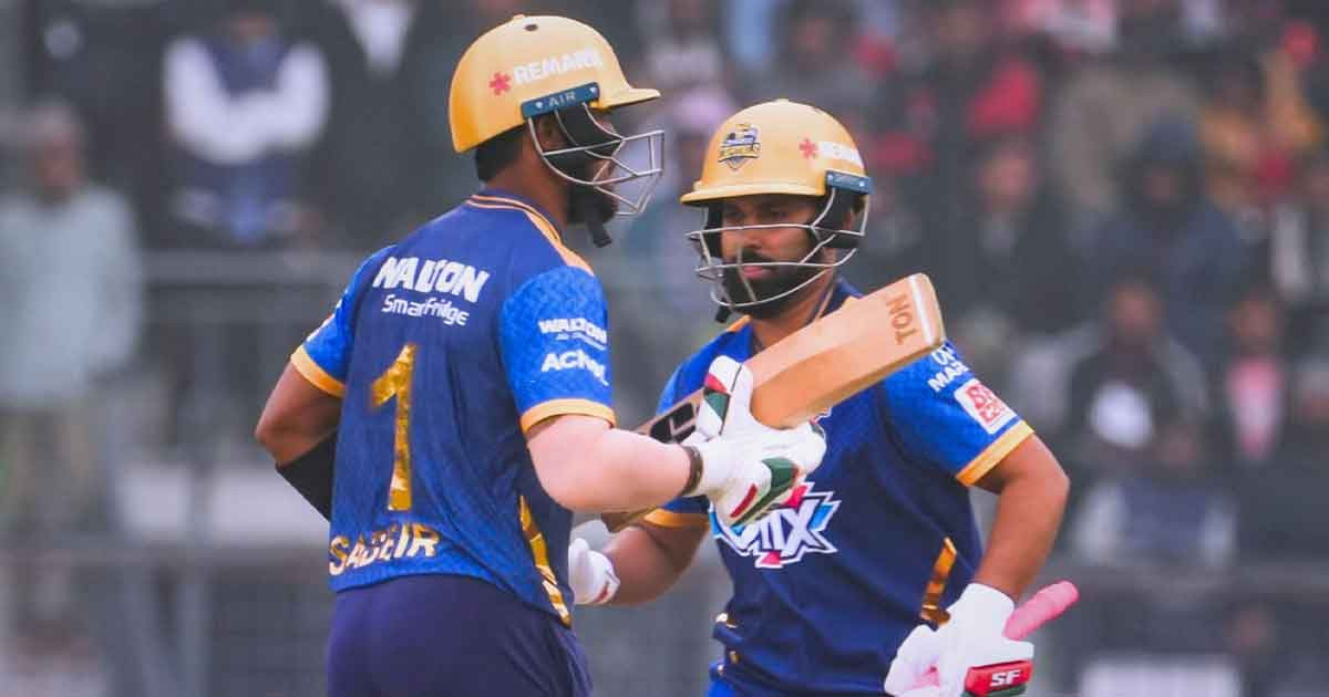 সিলেটের বিপক্ষে ২০ রানে হারলো ঢাকা