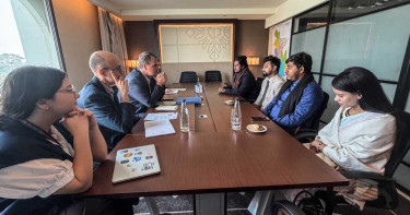 ইইউ ইলেকশন অবজারভেশন টিমের সঙ্গে বৈষম্য-বিরোধী ছাত্র আন্দোলনের বৈঠক