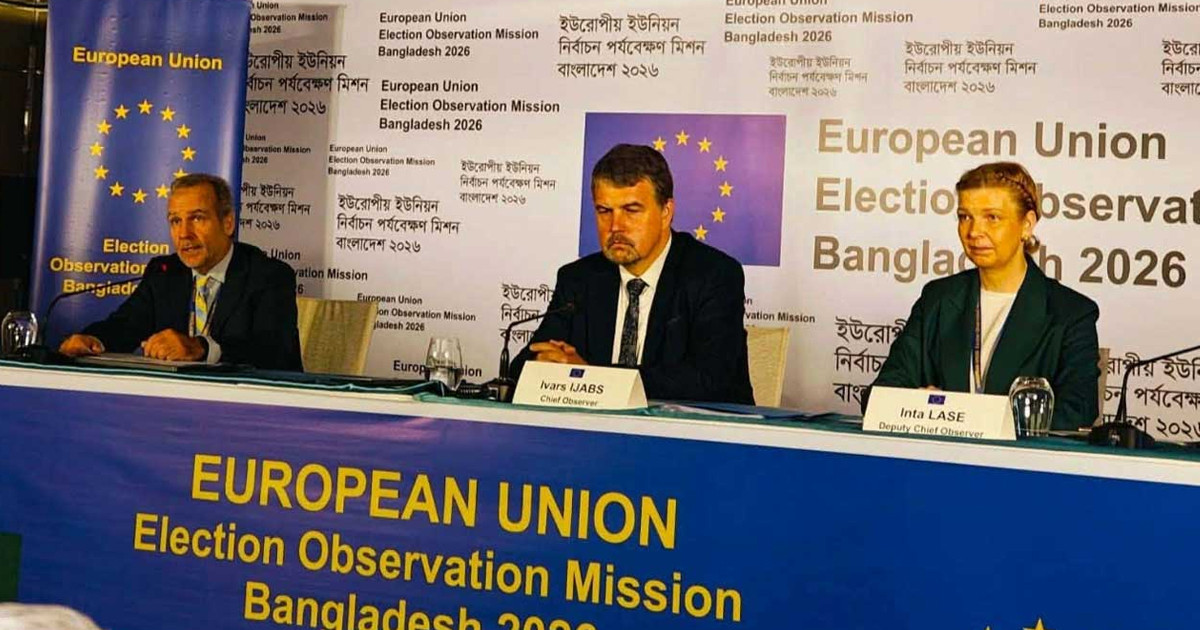 গণভোট নয়, শুধু সংসদ নির্বাচন পর্যবেক্ষণ করবে ইইউ মিশন