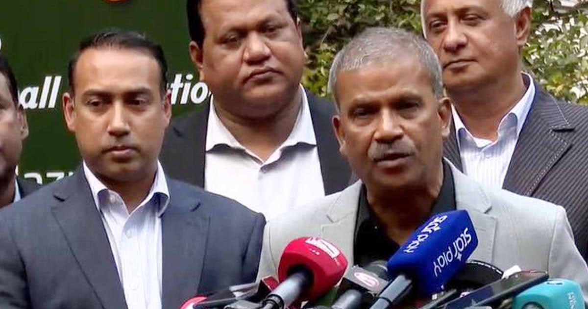 আইসিসির দ্বিতীয় চিঠির জবাবে ‌‘বোমা ফাটালেন’ ক্রীড়া উপদেষ্টা