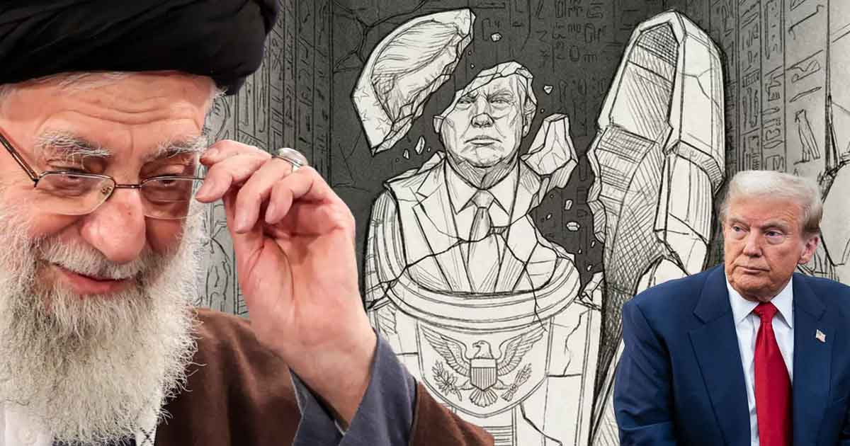 ট্রাম্পকে ‘ফেরাউন’ আখ্যা: ব্যঙ্গাত্মক কার্টুন পোস্ট খামেনির