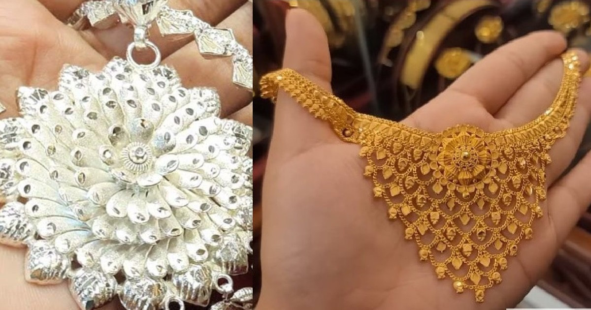 সর্বকালের সর্বোচ্চ দামে সোনা–রুপা