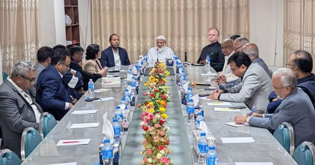 জামায়াত আমিরের সঙ্গে উচ্চপর্যায়ের খ্রিষ্টান প্রতিনিধিদের সাক্ষাৎ