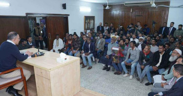 রিকশা, ভ্যান-অটো চালকদের কষ্টের কথা শুনলেন তারেক রহমান