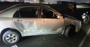 অল্পের জন্য প্রাণে বাঁচলেন এনসিপির প্রার্থী