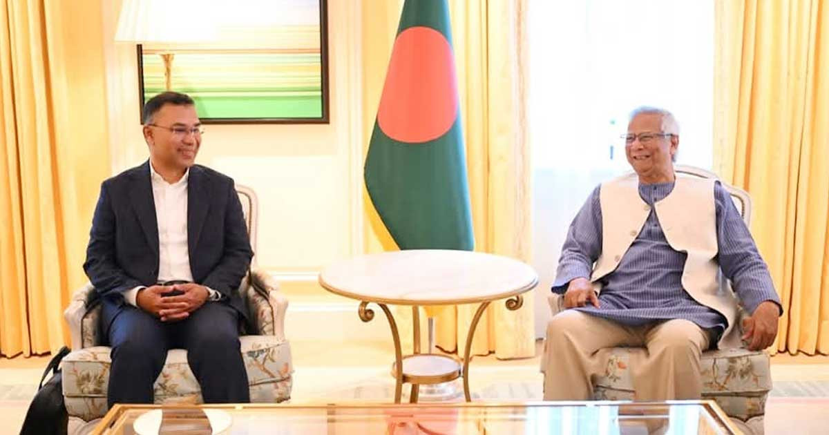 প্রধান উপদেষ্টার সঙ্গে বিকেলে সাক্ষাৎ করবেন তারেক রহমান