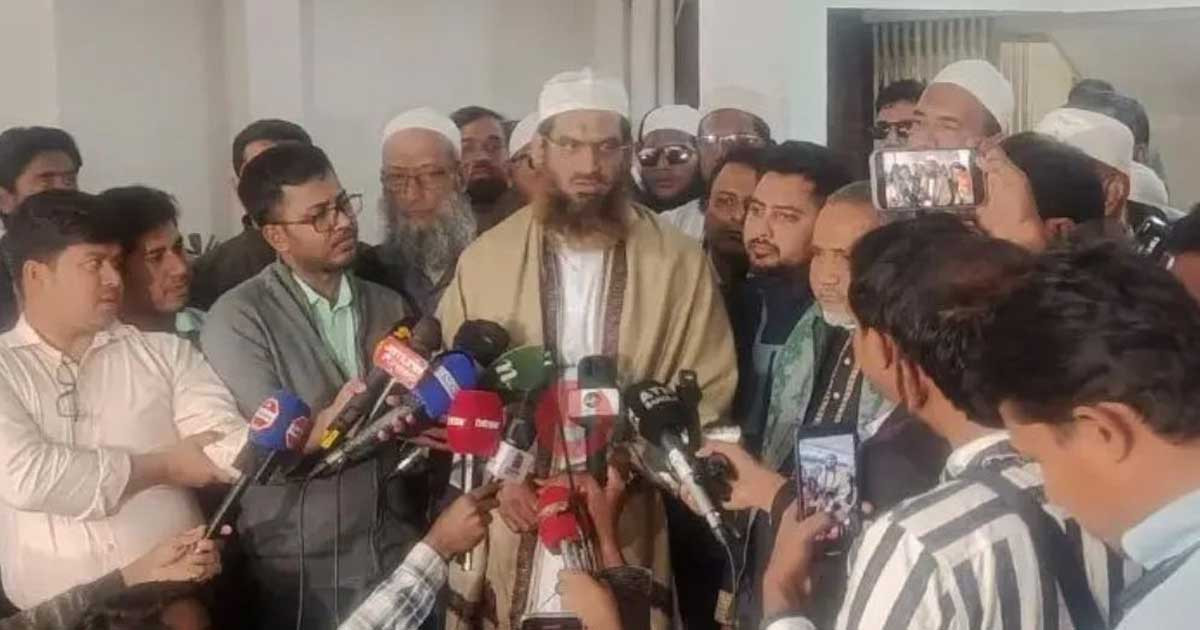 ১০ দলের বৈঠক শেষে যা বললেন মামুনুল হক