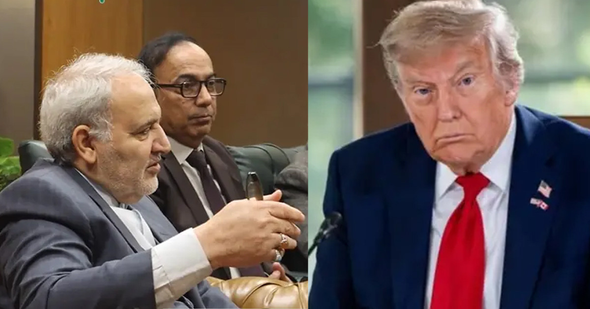 ইরানে হামলা চালাবেন না ট্রাম্প: রেজা আমিরি মোঘাদাম