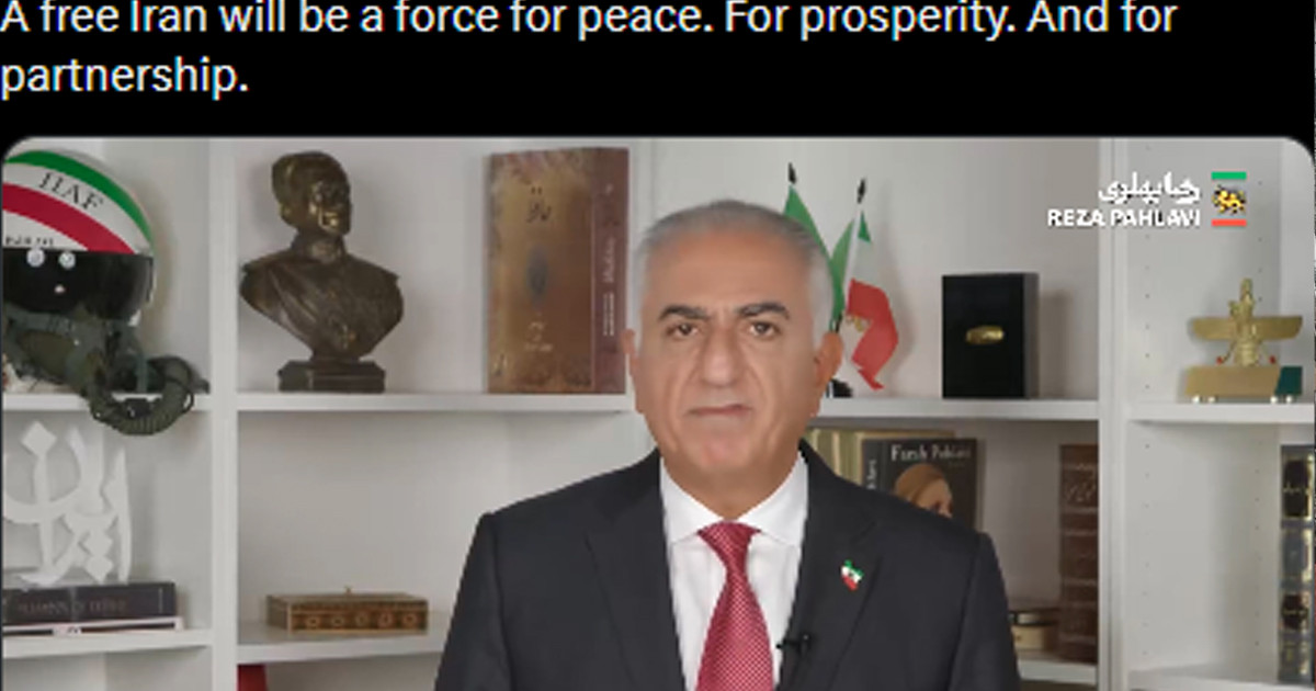 অবিলম্বে ইসরায়েলকে স্বীকৃতি দেবে ‘স্বাধীন ইরান’: রেজা পাহলভি