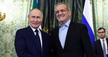 পুতিনকে ধন্যবাদ জানালেন ইরানের প্রেসিডেন্ট