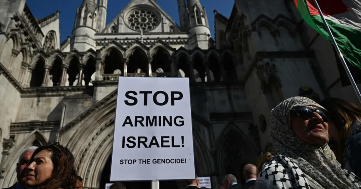 ইসরায়েলে অস্ত্র রপ্তানি স্থগিত কর: যুক্তরাজ্য ‘ক্যাম্পেইন গ্রুপ’