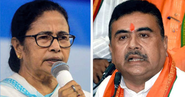 মমতার বিরুদ্ধে ১০০ কোটি রুপির মানহানির মামলা শুভেন্দুর