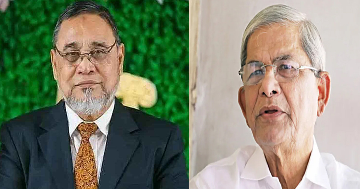 বিকালে সিইসির সঙ্গে বৈঠকে বসছেন মির্জা ফখরুল