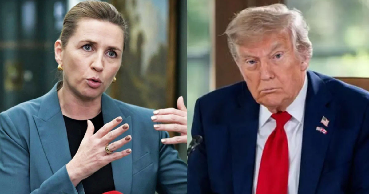 গ্রিনল্যান্ড ইস্যুতে ট্রাম্পকে স্পষ্ট বার্তা ডেনমার্কের প্রধানমন্ত্রীর