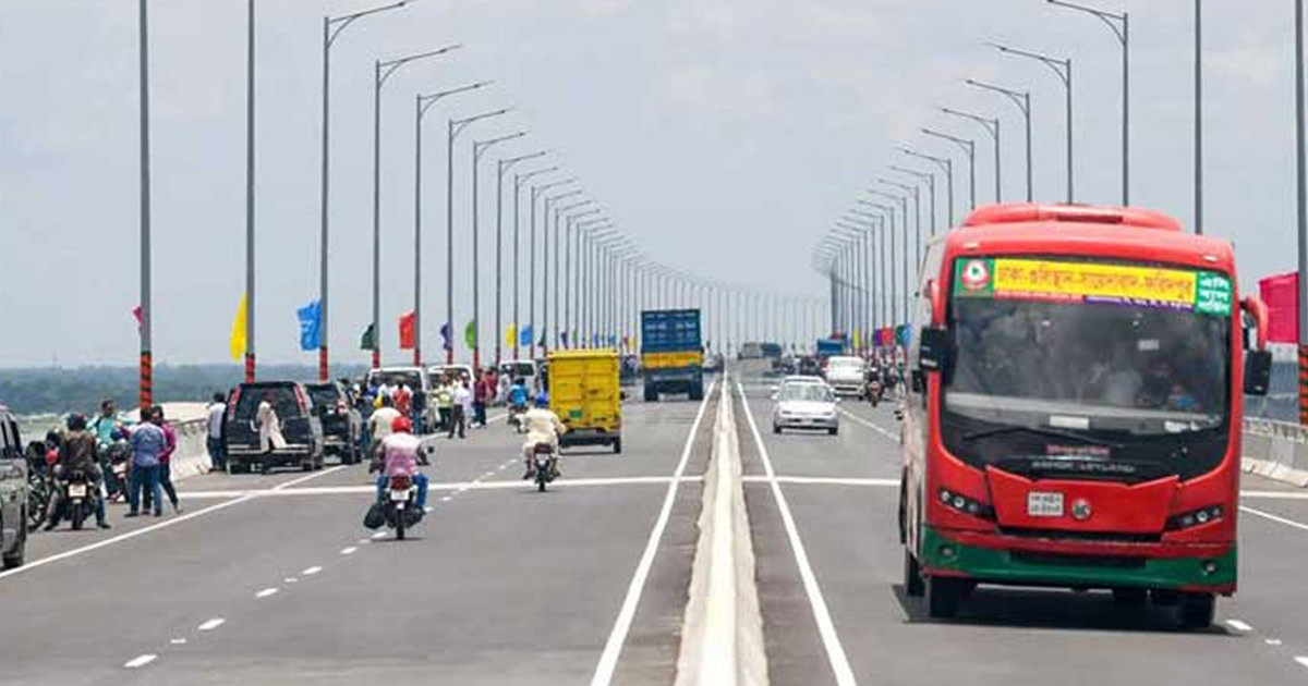 পদ্মা সেতুতে টোল আদায়ে নতুন রেকর্ড