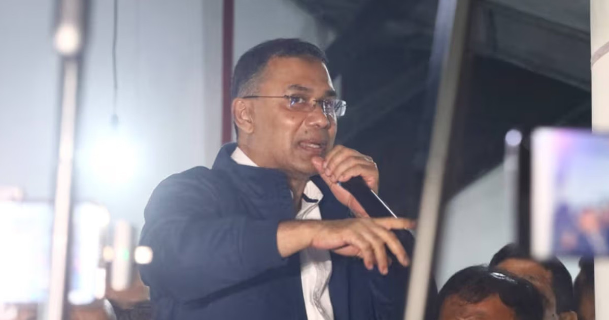 সিলেটে তারেক রহমানকে ঘিরে ‘দুলাভাই দুলাভাই’ স্লোগান