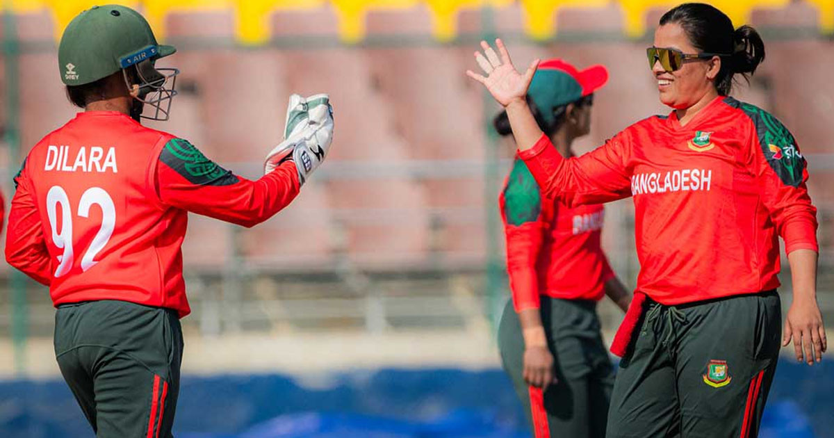 বড় জয়ে সুপার সিক্সে বাংলাদেশ