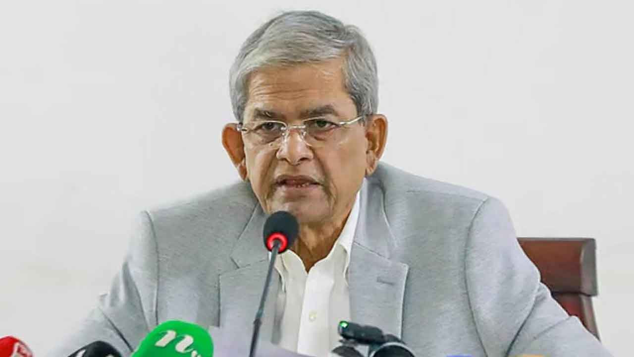 নির্বাচন বানচাল করতে গুপ্ত হামলা চালানো হচ্ছে: মির্জা ফখরুল