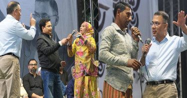 ভ্যানচালক জুয়েল ও গার্মেন্টসকর্মী লিলির কাছে যে ওয়াদা করলেন তারেক রহমান