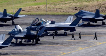 মধ্যপ্রাচ্যে মহড়া শুরু করবে মার্কিন বিমানবাহিনী