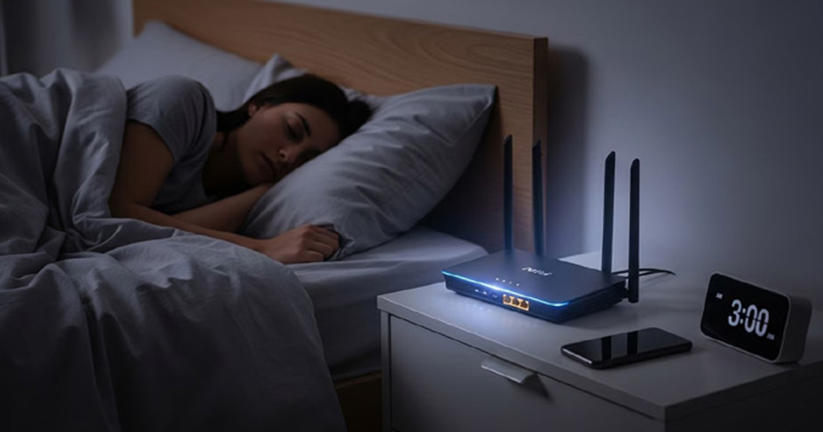 রাতে ঘুমানোর সময় রাউটার বন্ধ রাখলে শরীরে যে প্রতিক্রিয়া দেখা যায়
