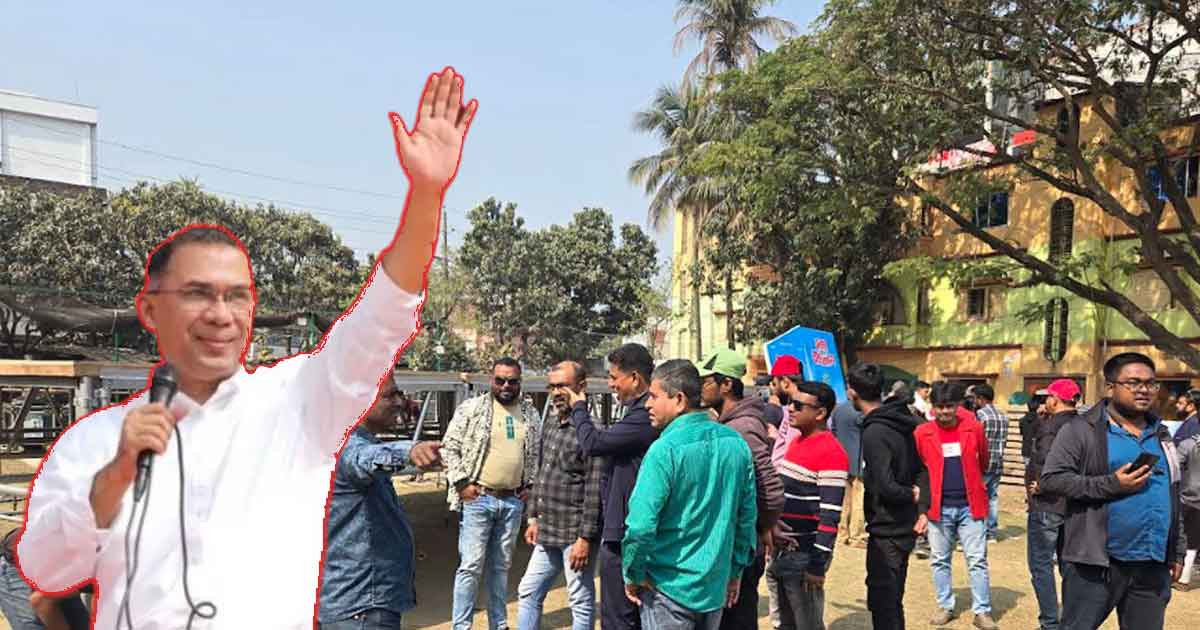 ২০ বছর পর নওগাঁ যাচ্ছেন তারেক রহমান, প্রস্তুত সভাস্থল