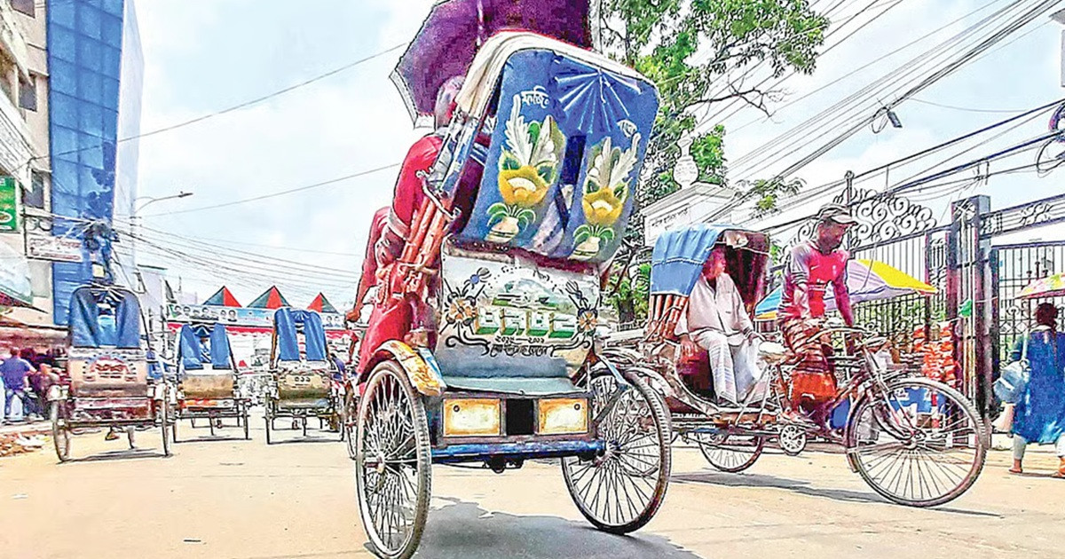 শিশুকে নিয়ে উধাও রিকশাচালক