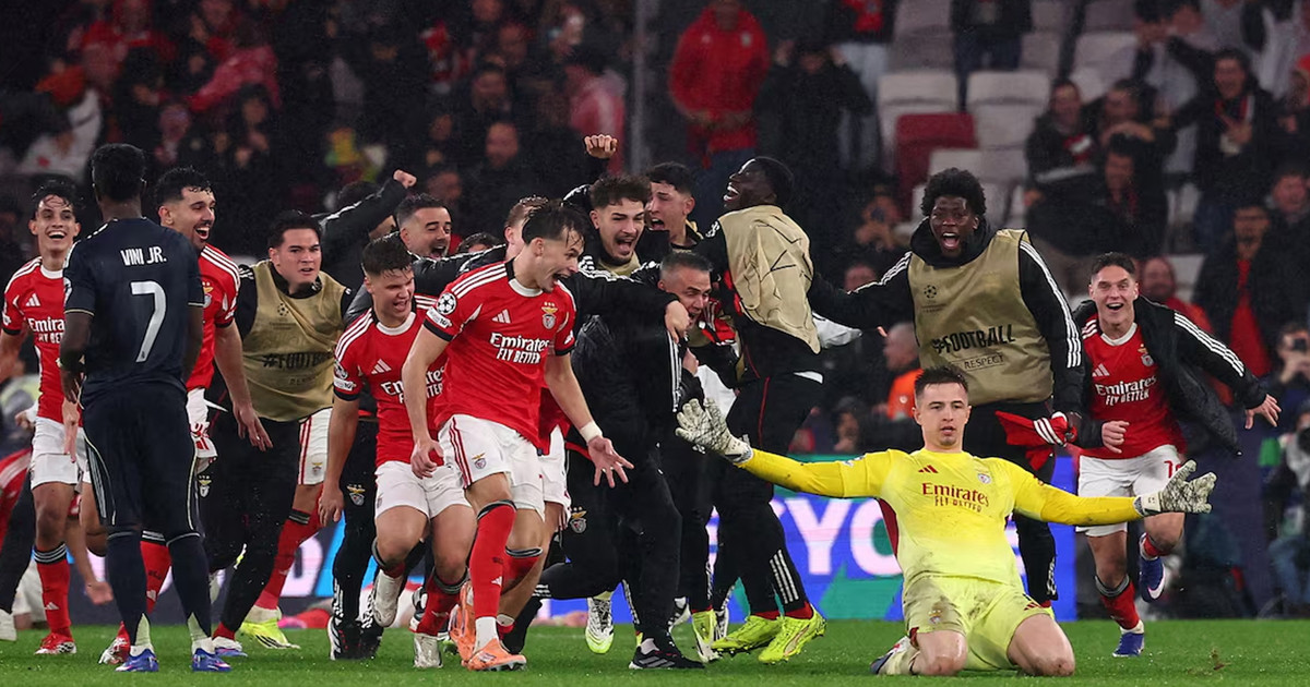 গোলরক্ষকের গোলে বেনফিকার বাজিমাত, নকআউট পর্বে ওঠার সুযোগ হারাল রিয়াল