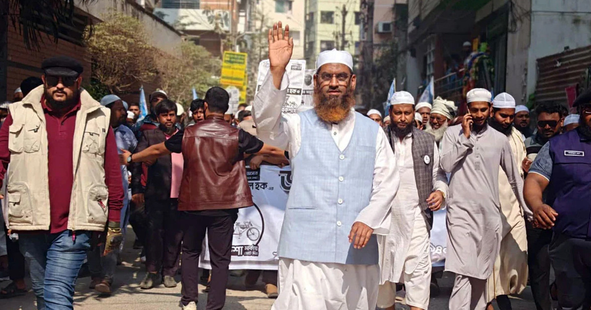 নির্বাচনে জয়ী হলে জনগণকে সঙ্গে নিয়ে অপরাধ দমনের ঘোষণা মামুনুল হকের