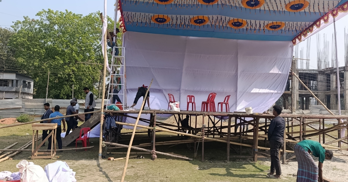 চলছে শেষ সময়ের প্রস্তুতি, কাল নোয়াখালীতে নির্বাচনী জনসভায় যাচ্ছেন জামায়াত আমির