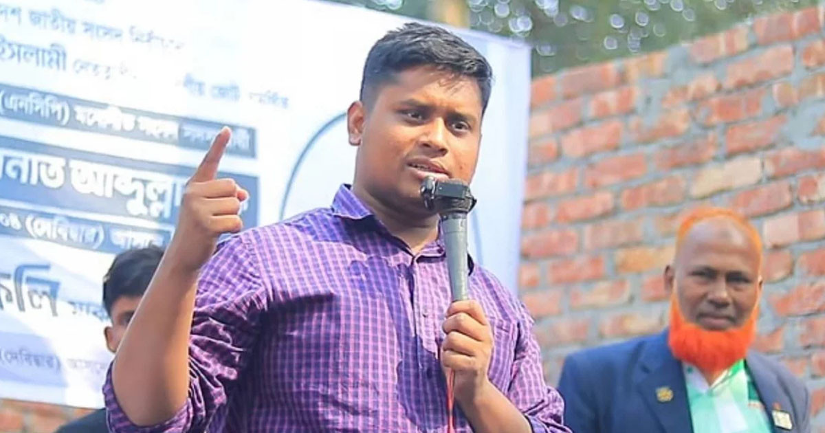 দায়িত্ব দেন, চাঁদাবাজ আর মাদক ব্যবসায়ীদের ঘুম হারাম করে দেব: হাসনাত