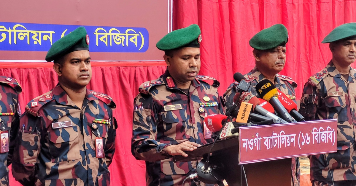 বগুড়ায় বিজিবি মোতায়েন