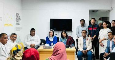 সুবিধা-বঞ্চিত কর্মজীবী নারীদের সঙ্গে ডা. জুবাইদা রহমানের মতবিনিময়