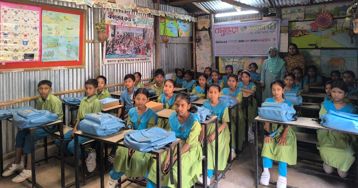 ঘনবসতিপূর্ণ এলাকার শিক্ষার্থীদের স্বাস্থ্য সচেতনতা বিষয়ক কর্মশালা অনুষ্ঠিত