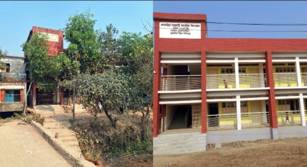 নামের গোলকধাঁধায় দুই স্কুল, নির্বাচন এলেই বাড়ে ভোগান্তি