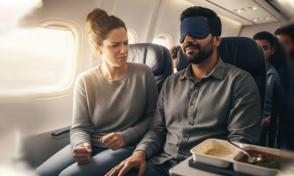 ঘুমের ভান করে নারীর গায়ে স্পর্শ, ভারতীয় যুবক গ্রেপ্তার