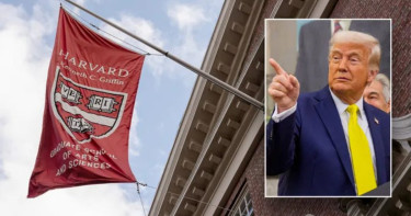 হার্ভার্ডের কাছে ১০০ কোটি ডলার ক্ষতিপূরণ দাবি ট্রাম্পের