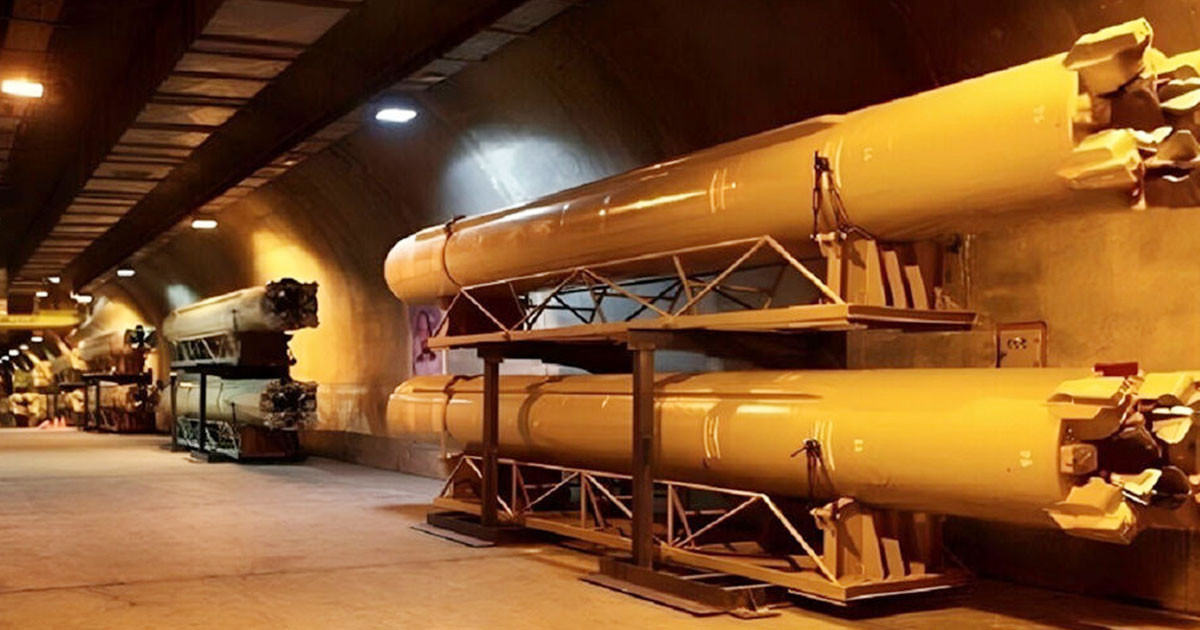 মাটির গভীরে আরেকটি মিসাইল ঘাঁটি উন্মোচন করলো ইরান