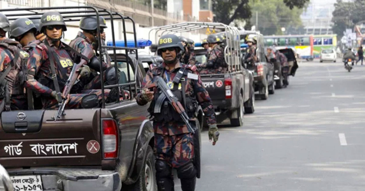 জাতীয় নির্বাচন: রাঙ্গামাটিতে ৪৬ প্লাটুন বিজিবি মোতায়েন