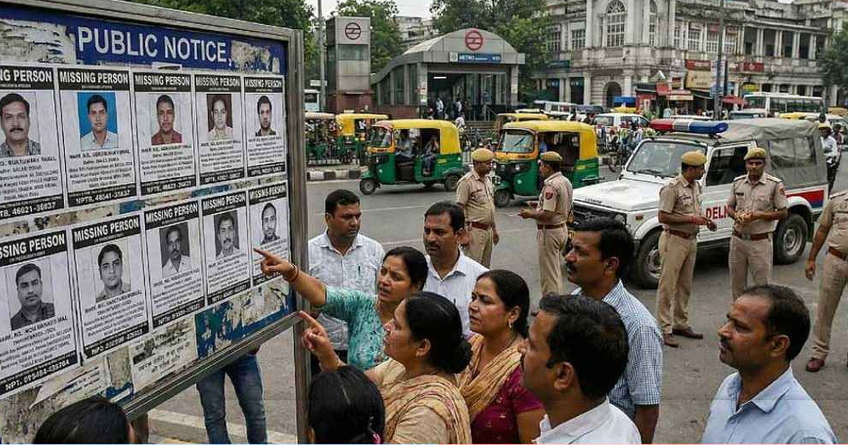 দিল্লিতে নিখোঁজের হার আশঙ্কাজনক, ১৫ দিনেই ৮০৮