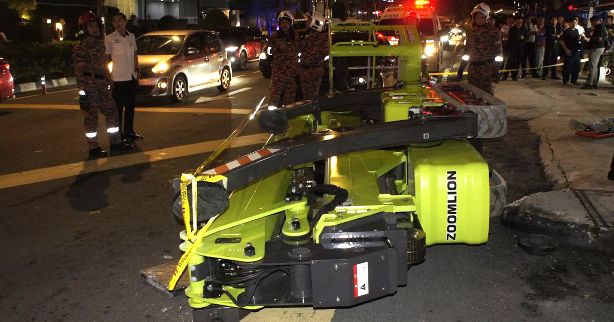 মালয়েশিয়ায় ক্রেনচাপায় বাংলাদেশি নিহত